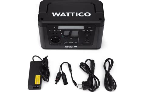Портативная зарядная станция WATTICO Camp 600 PRO. 600W, 124000mAh 00 ...