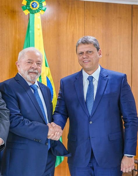 Em reunião Lula Tarcísio defende privatização do Porto de Santos