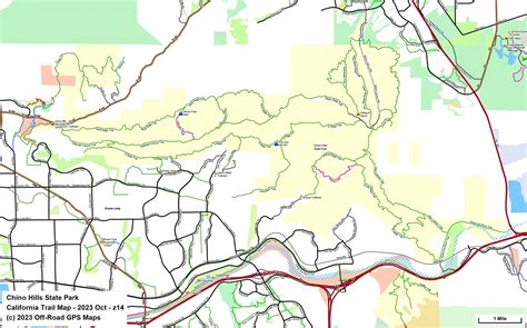 Chino Hills State Park Map