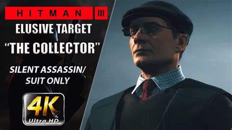 HITMAN 3 Elusive Target 3 The Collector Silent Assassin Suit Only