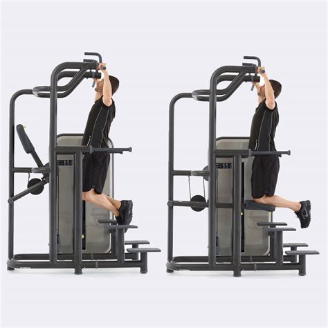 Kneeling Easy Chin Dip Technogym