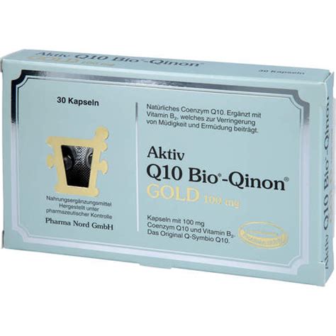 Q10 Bio Qinon GOLD 100mg Pharma Nord 30 St 19 23