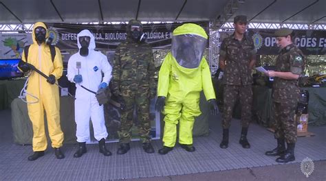 Armado e Equipado Defesa Química Biológica Radiológica e Nuclear