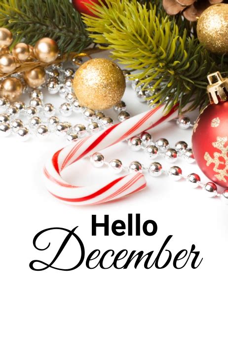 Copy Of Hello December Postermywall