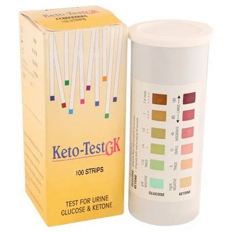 Accu Stix Urine Test Strip Pack Of 100 Keto Test Gk Glucose