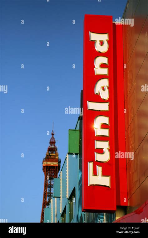 Funland in Blackpool, Lancashire Stock Photo - Alamy