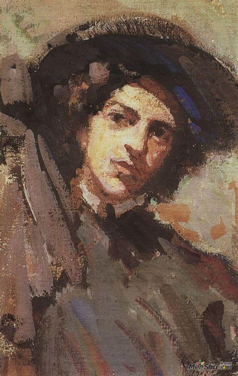 Konstantin Korovin Portrait Of Nadezhda Komarovskaya