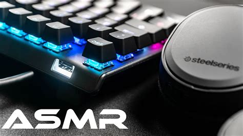 ASMR SteelSeries Apex Pro Mechanical Gaming Keyboard YouTube