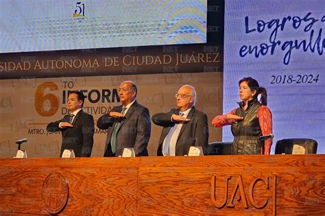 Inicia Informe De Actividades Del Rector De La Uacj