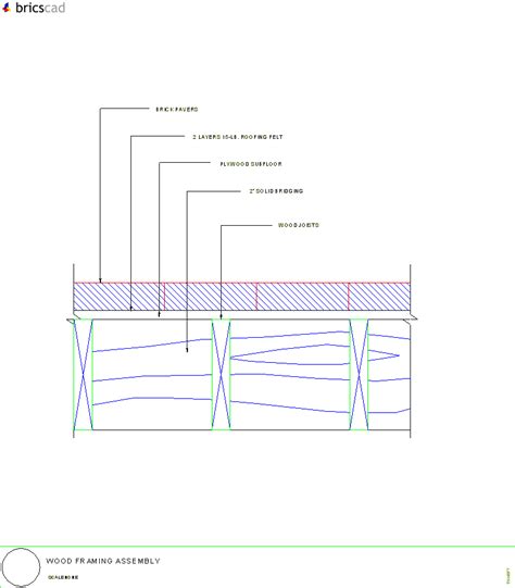 Wood Framing Assembly AIA CAD Details Zipped Into WinZip Format Files