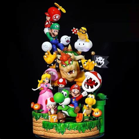 Nintendo Super Mario Bros Diorama Statue ‹ 3D Spartan Shop