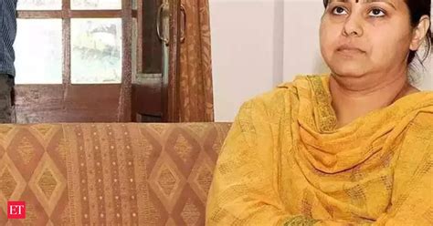 Bihar Misa Bharti Rjd Candidate From Patliputra Files Her Nomination For Lok Sabha Polls The