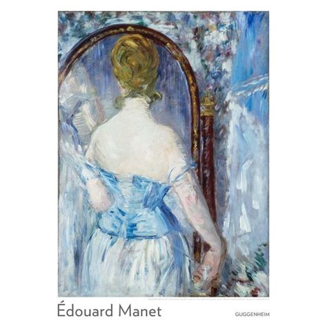 Édouard Manet Before the Mirror Poster Guggenheim Museum Store