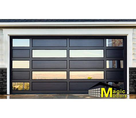 Aluminium Garage Doors | Wide range of colours & styles | Magic Doors