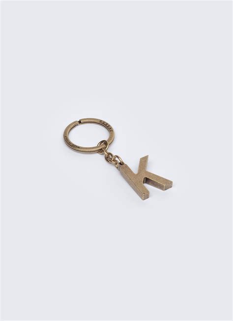 Golden Brass Key Ring For Men Fursac B3clek Ab01 92