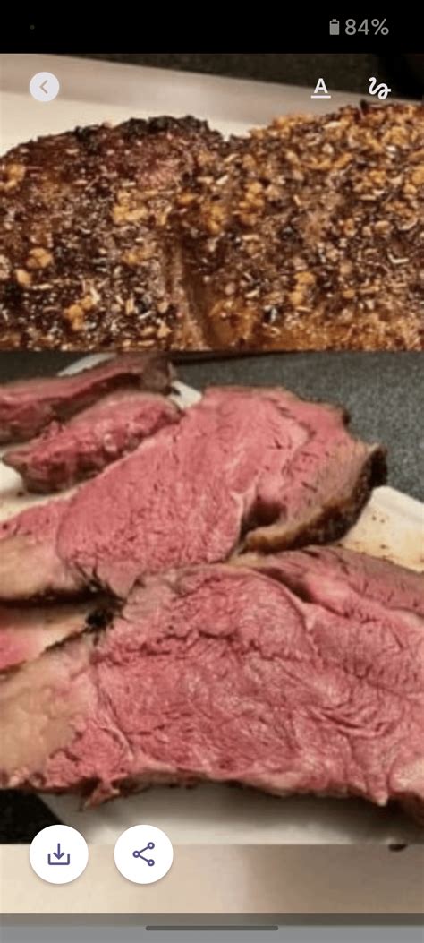 Reverse Sear Prime Rib R Steak