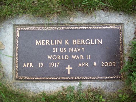 Merlin Kenneth Berglin M Morial Find A Grave