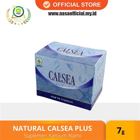 Jual Natural Calsea Plus Original Obat Herbal Minuman Serbuk Peninggi