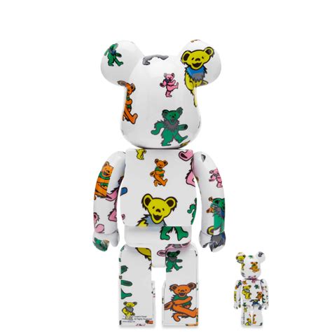 Medicom Grateful Dead (Dancing Bear) Be@rbrick Multi 100% & 400% | END.