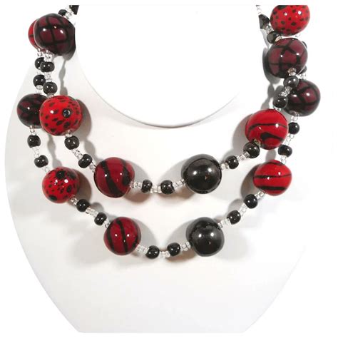 Le Vintage Galleria On Twitter Rt Clarasjewelry Large Red Maroon