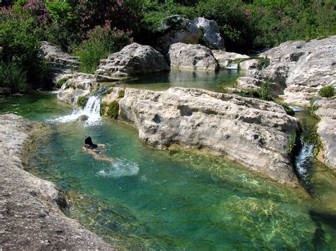 Petits Lacs De La Réserve Naturelle De Cassibile Cavagrande