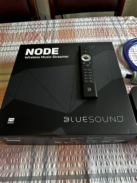 Bluesound Node N Black See Inclusions Stereo Home Cinema