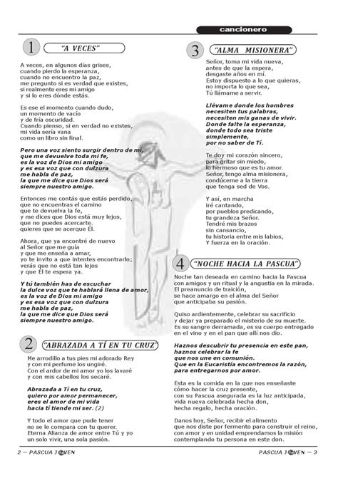 Cancionero De Pascua Joven 2012 By PastoralJuventud Isidro Issuu