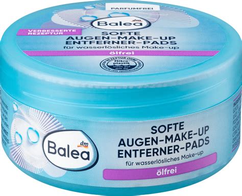 Balea Softe Augen Make Up Entferner Pads Ölfrei ingredients Explained