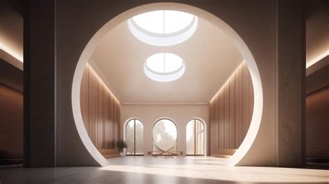 Premium AI Image | A rendering of the interior of the new chapel.