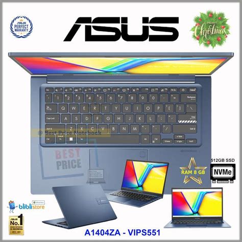 Jual Asus Vivobook A Za Vips Intel I U Gb Gb Ssd