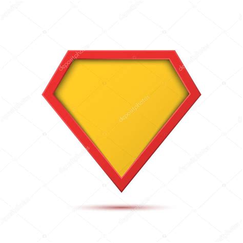 Logotipo De Superhéroe Aislado Sobre Fondo Blanco Icono De Superhéroe Cómico En Blanco Símbolo