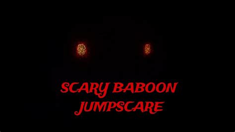 Scary Baboons Full Jumpscare Sound OFFICAL SOUND EFFECT YouTube