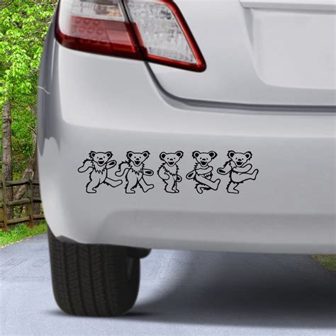 The Grateful Dead Marching Bears Inspired Vinyl Decal, Grateful Dead ...