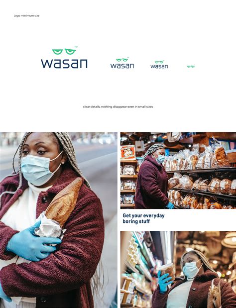 wasan shopping store branding  behance
