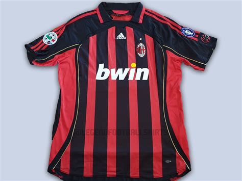 Ac Milan Kaka Classic Retro Football Shirt Etsy