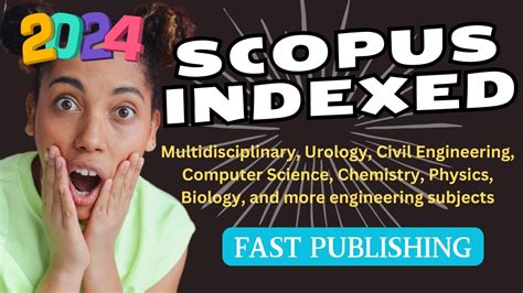 Scopus Indexed Journals Urology Computer Science Civil