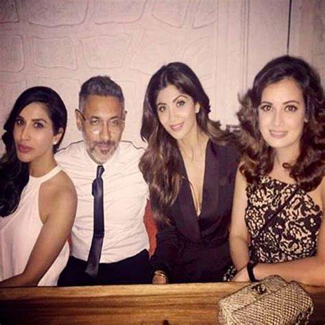 Shilpa Shetty With Dia Mirza And Sophie Choudry At Raj Kundras