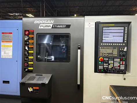 Used Doosan Puma Tt Sy Axis Or More Cnc Lathes