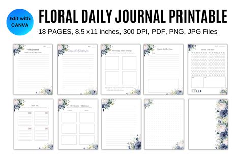 Creative Daily Journal Template