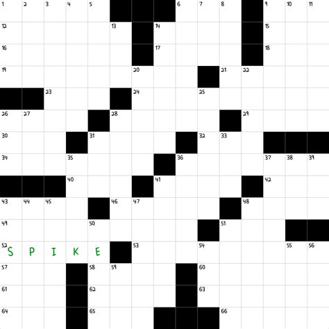 53-Across feature, as seen three times in this puzzle NYT Crossword