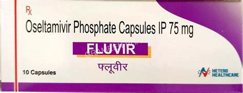 Fluvir Oseltamivir Phosphate Capsules 75mg 250 Mg At Rs 600 Stripe