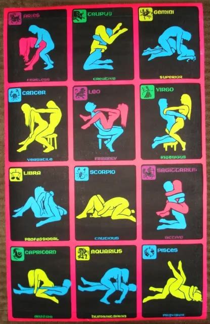 Sex Positions Poster For Sale Picclick Uk