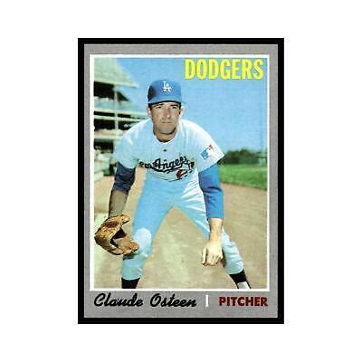 Topps Baseball Card Claude Osteen Dodgers Ebay