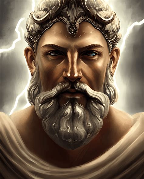 Zeus Old And Powerful God · Creative Fabrica