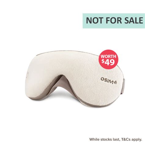 Gwp Osim Umask Eye Massager Worth Sgd 49 Shopee Singapore