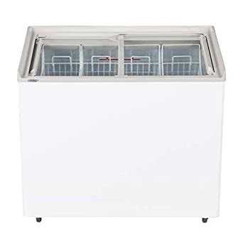 Haier Hcf Fgmhc Ltr Flat Glass Top Freezer With Metal Liner