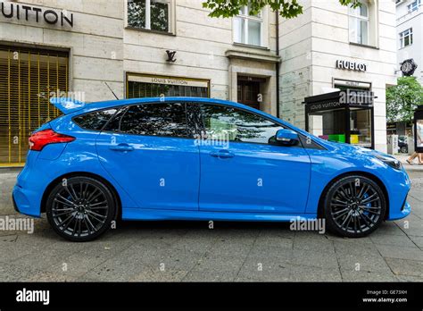 Berlin June 05 2016 Compact Car Ford Focus Rs Third Generation Classic Days Berlin 2016