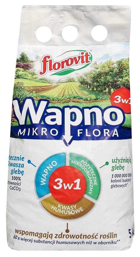 Florovit Mikroflora 3w1 Wapno Z Kwasami Humusowymi I Mikroorganizmami