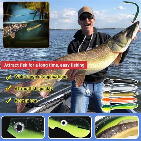 Titony Artificial Soft Loach Fishing Lure T Tail Soft Bait Bionic Bait