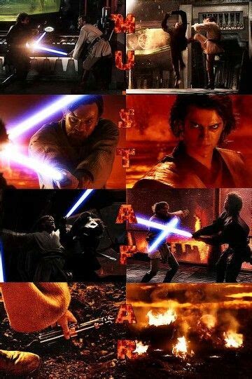 Anakin Vs Obi Wan Mustafar System Star Wars Art Pinterest Obi Wan And Anakin Obi Wan